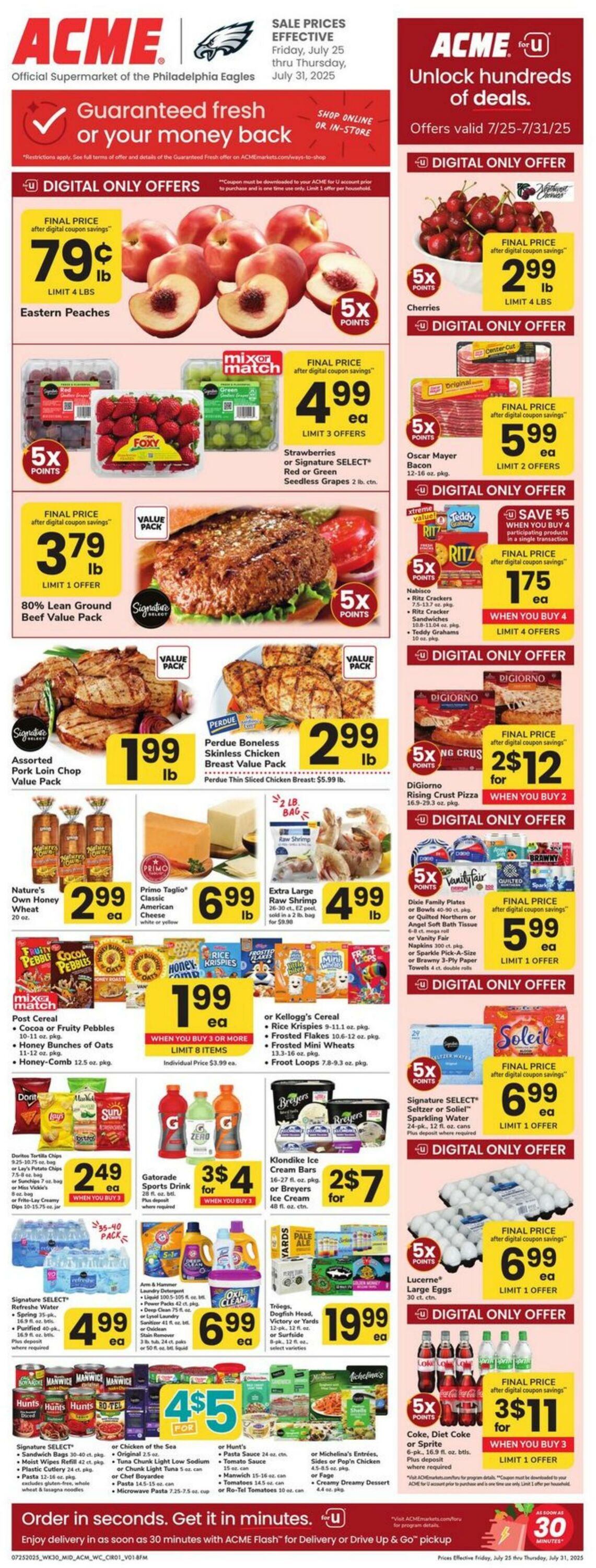 Weekly ad Acme 07/25/2025 - 07/31/2025
