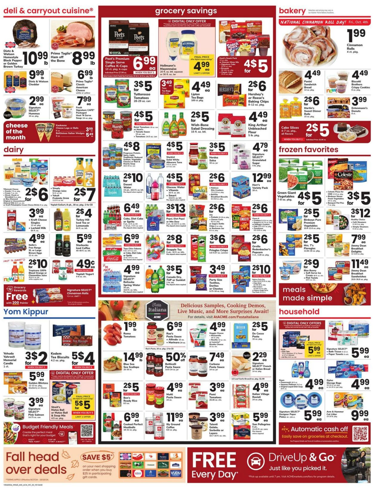 Weekly ad Acme 10/04/2024 - 10/10/2024