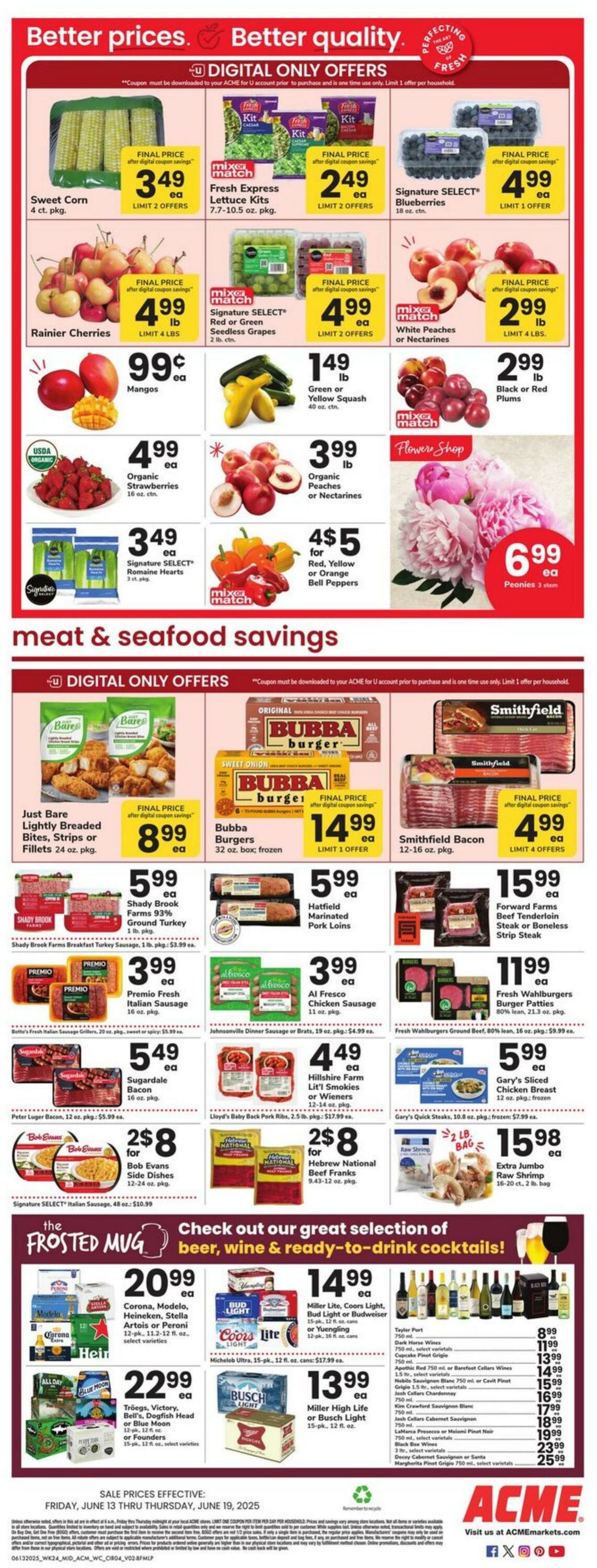 Weekly ad Acme 06/13/2025 - 06/19/2025
