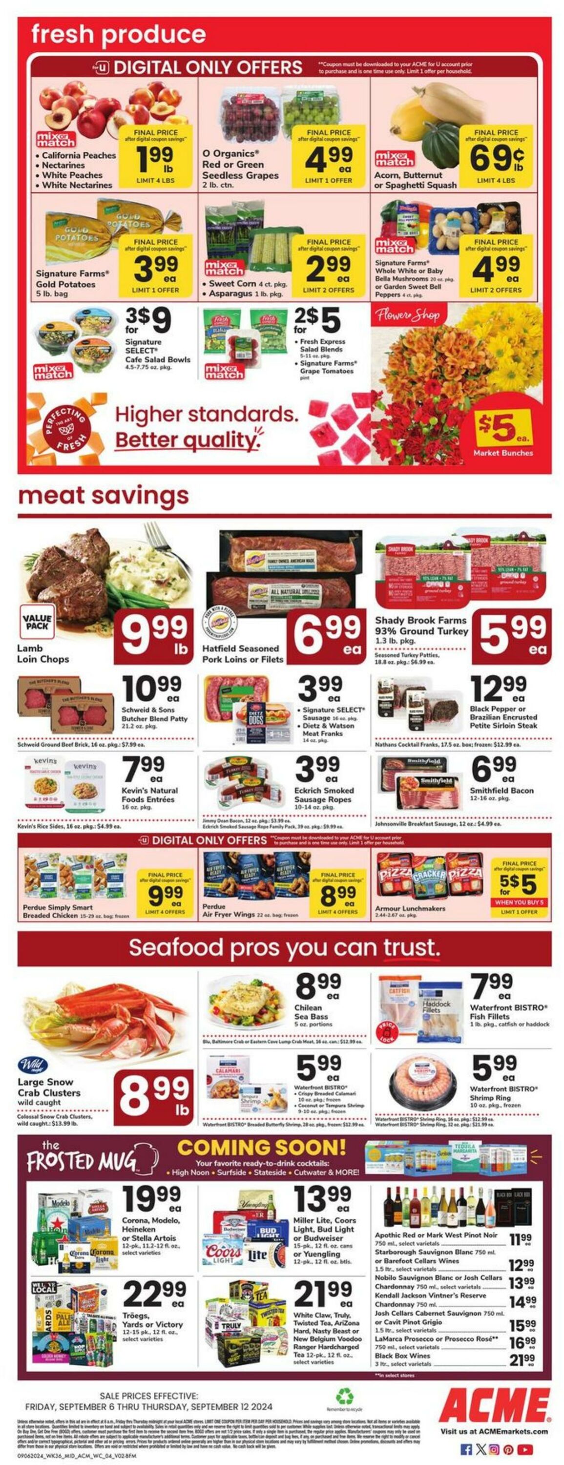 Weekly ad Acme 09/06/2024 - 09/12/2024