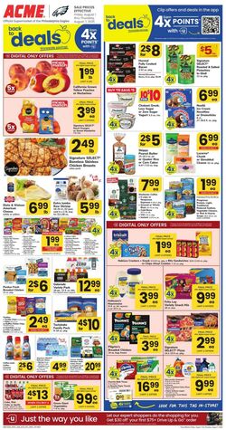 Weekly ad Acme 08/01/2025 - 08/07/2025
