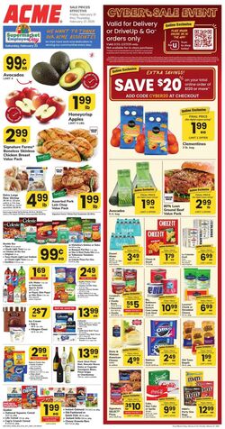 Weekly ad Acme 11/22/2024 - 12/05/2024