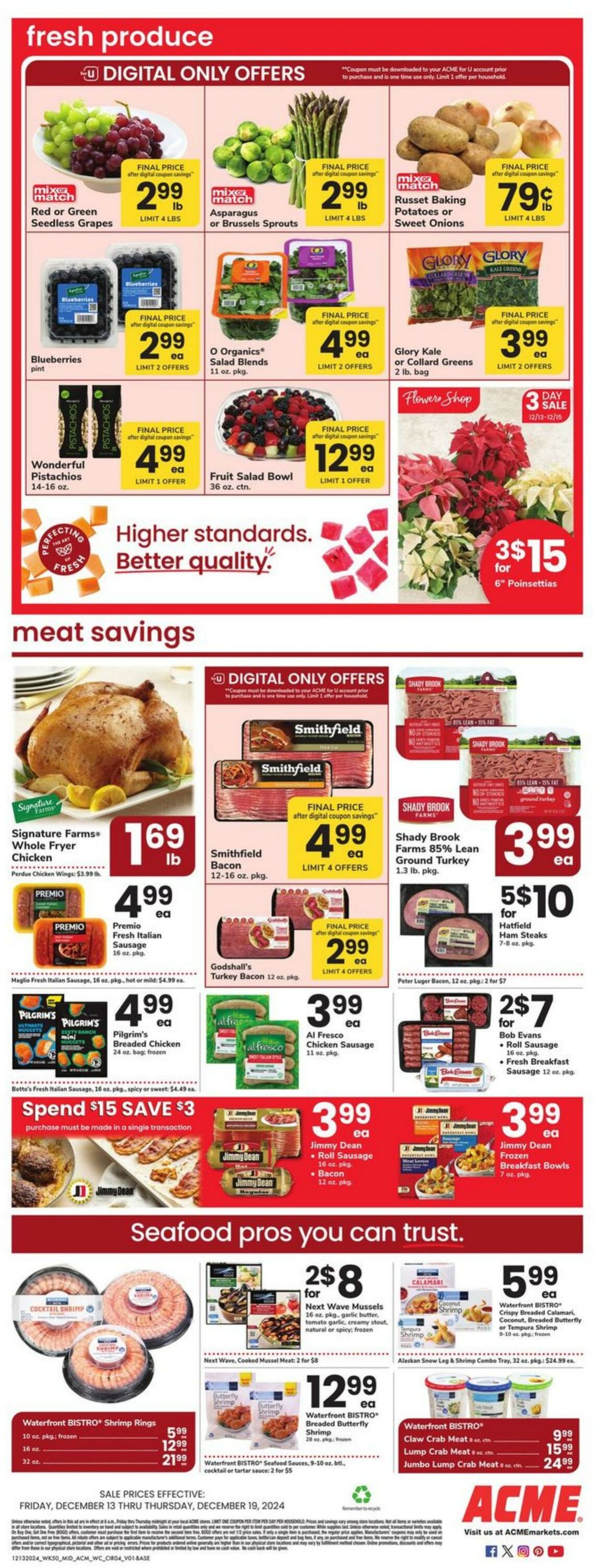 Weekly ad Acme 12/13/2024 - 12/19/2024