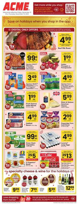 Weekly ad Acme 12/13/2024 - 12/19/2024