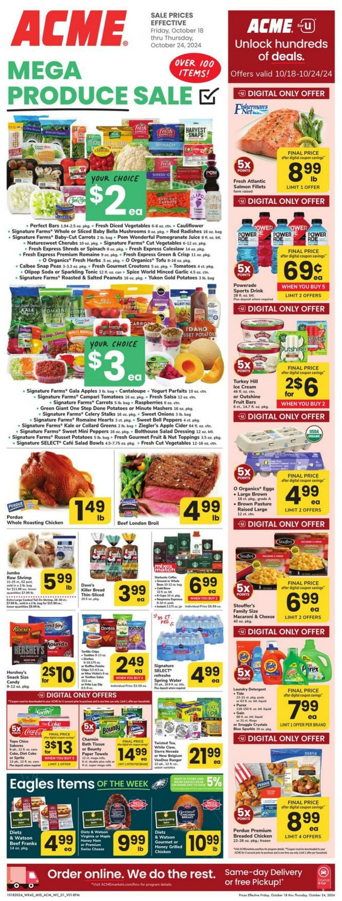 Weekly ad Acme 10/18/2024 - 10/24/2024