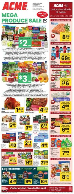 Weekly ad Acme 11/17/2023 - 11/23/2023