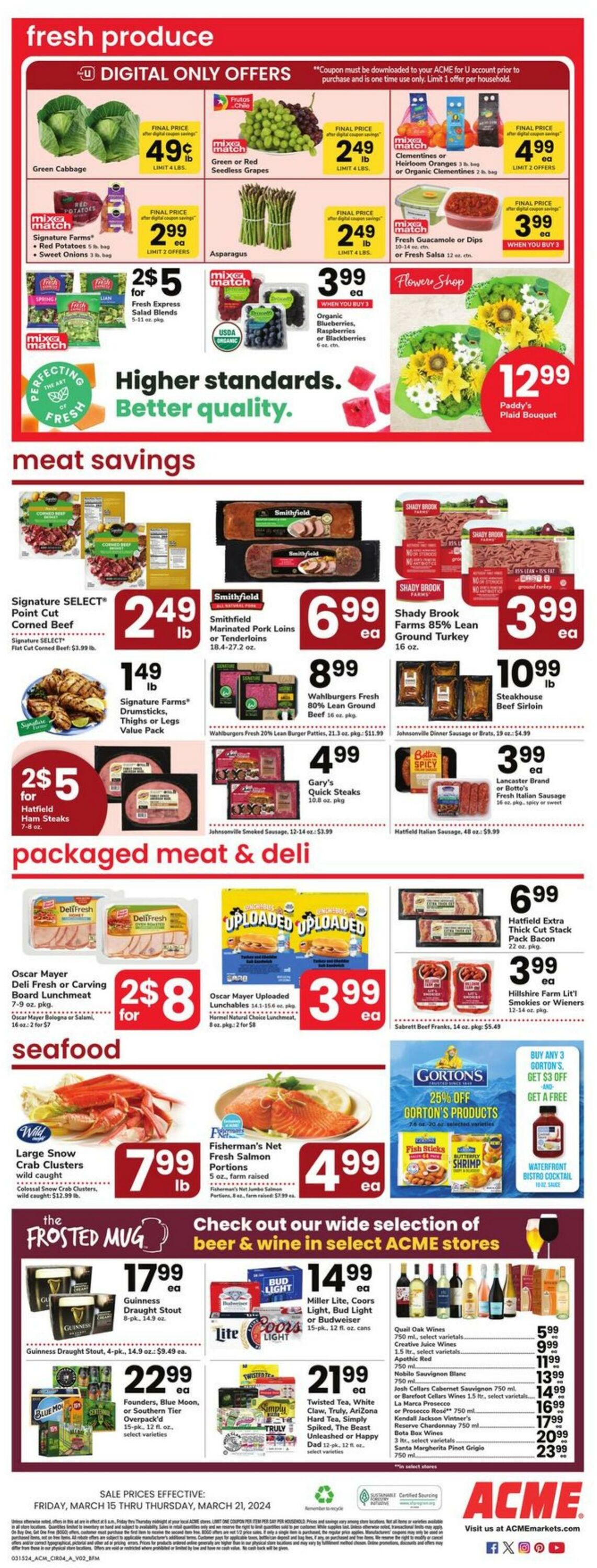 Weekly ad Acme 03/15/2024 - 03/21/2024