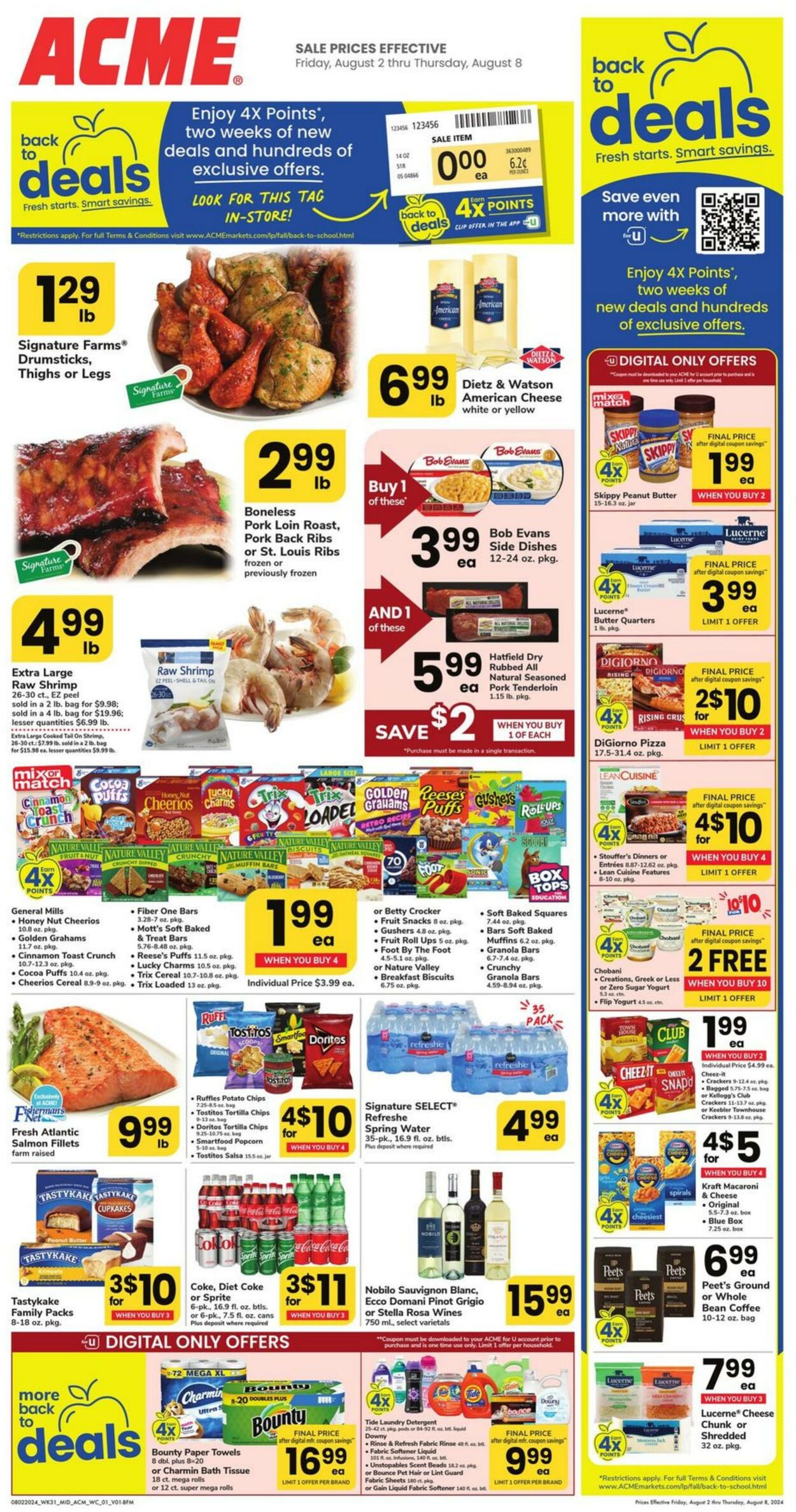 Weekly ad Acme 08/02/2024 - 08/08/2024