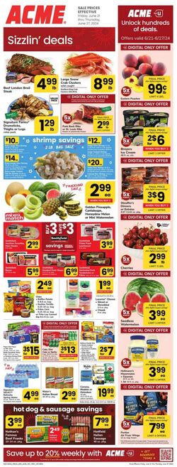 Weekly ad Acme 06/07/2024 - 06/13/2024