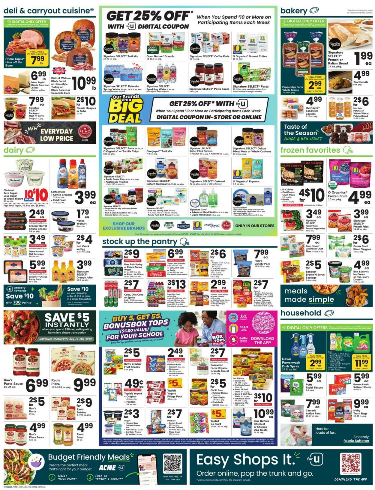 Weekly ad Acme 01/03/2025 - 01/09/2025