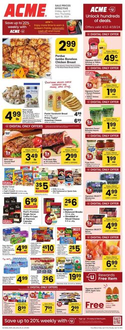 Weekly ad Acme 04/12/2024 - 04/18/2024