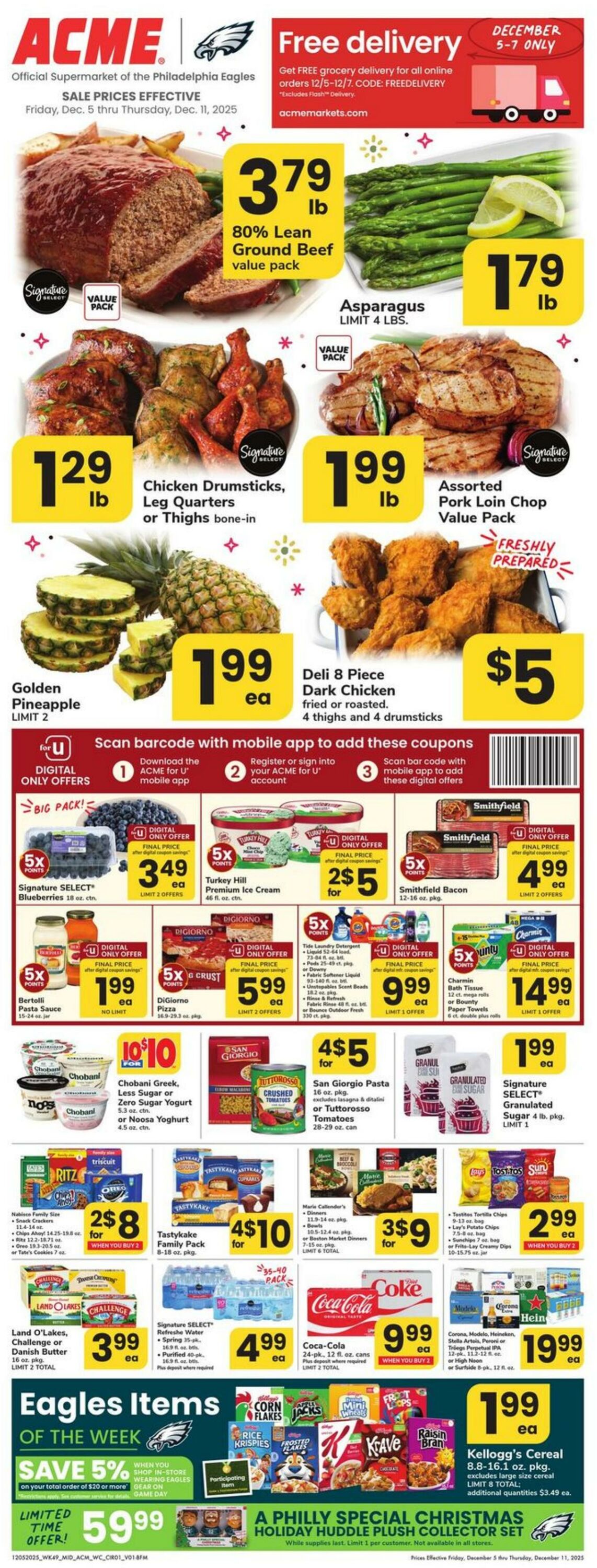 Weekly ad Acme 12/05/2025 - 12/11/2025