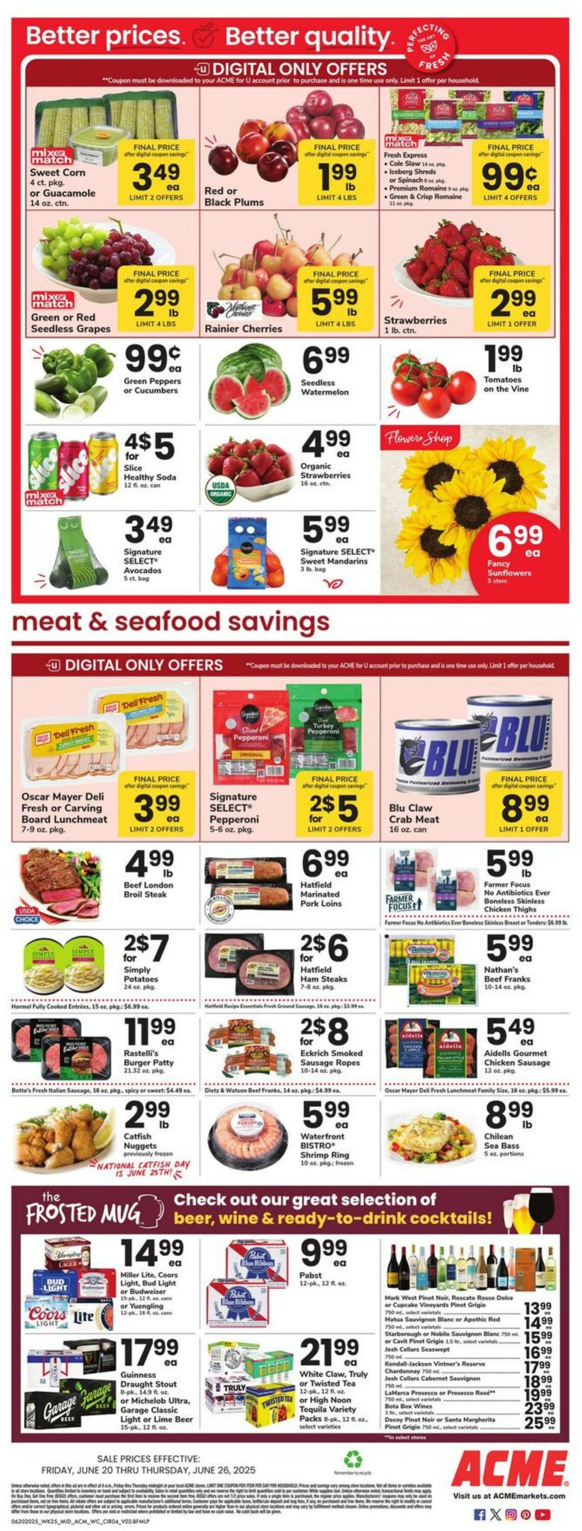Weekly ad Acme 06/20/2025 - 06/26/2025