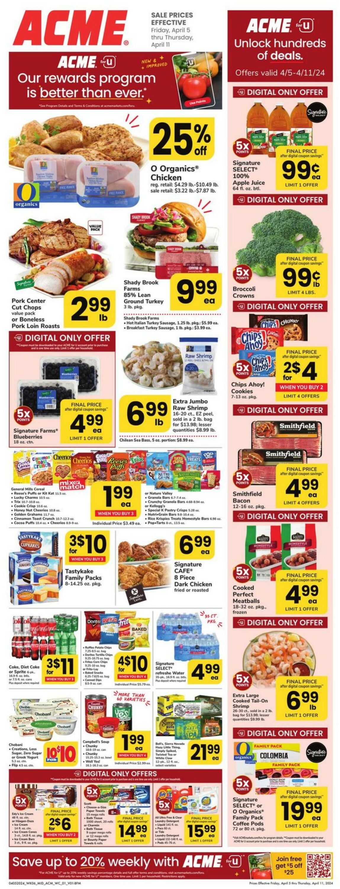 Weekly ad Acme 04/05/2024 - 04/11/2024