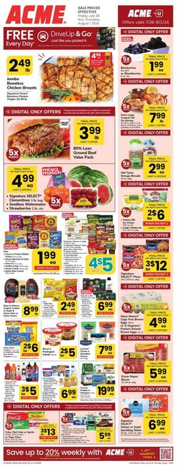 Weekly ad Acme 05/31/2024 - 06/13/2024