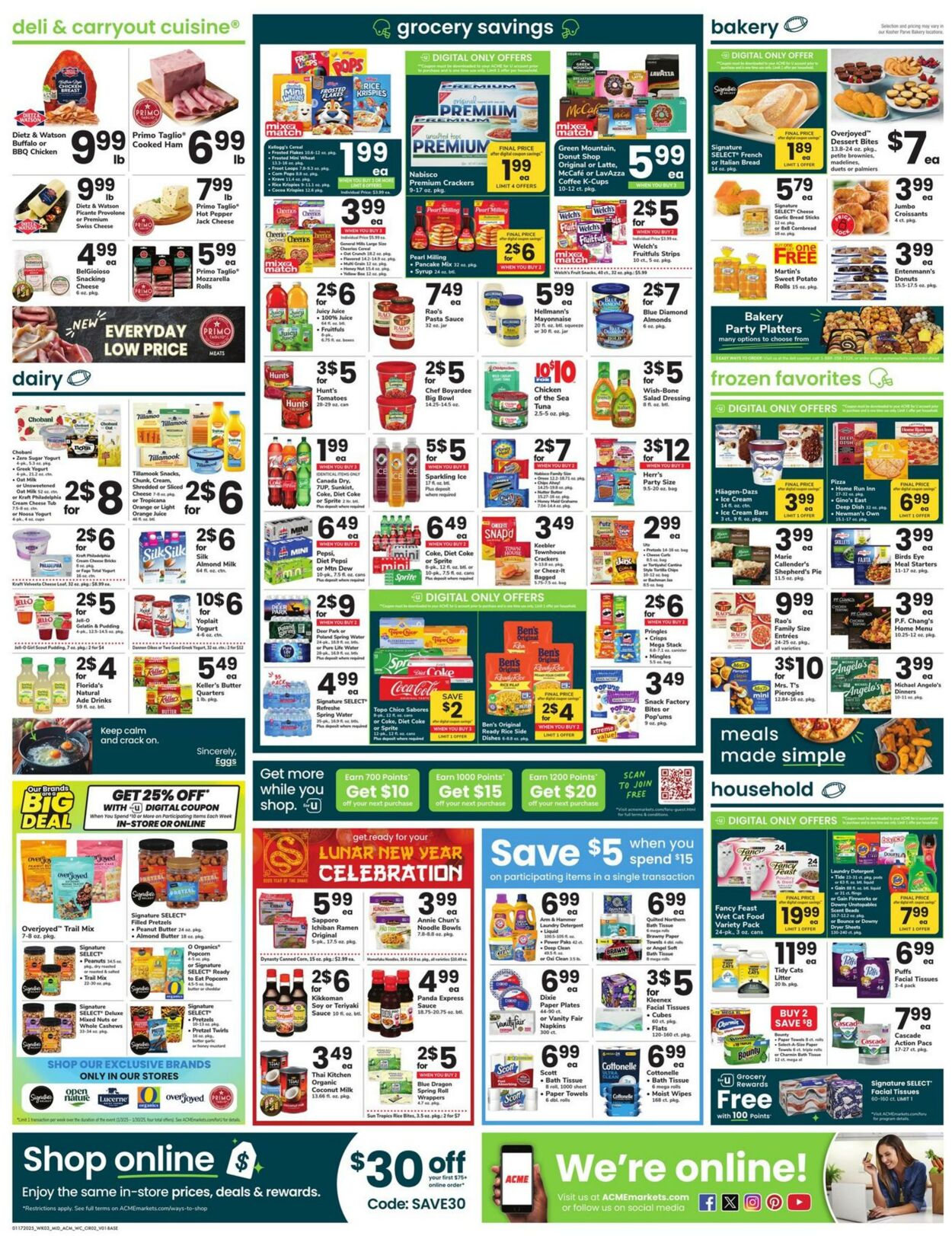 Weekly ad Acme 01/17/2025 - 01/23/2025