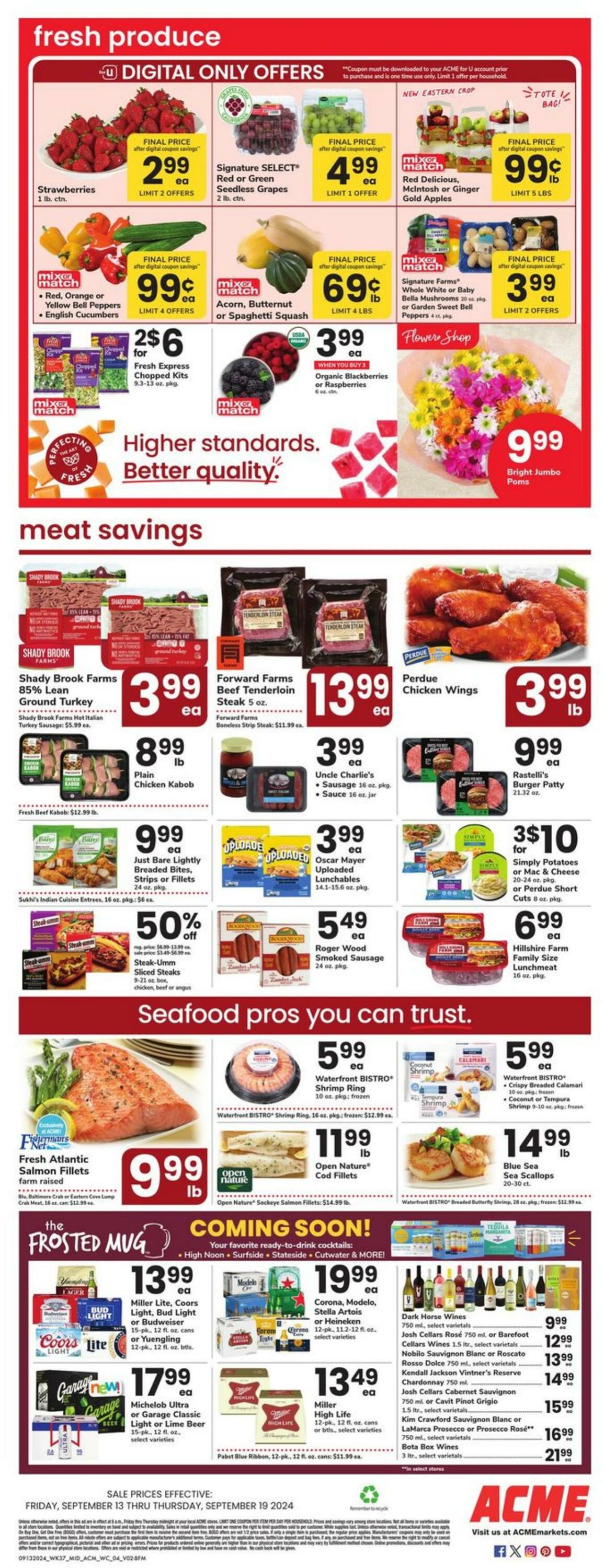 Weekly ad Acme 09/13/2024 - 09/19/2024