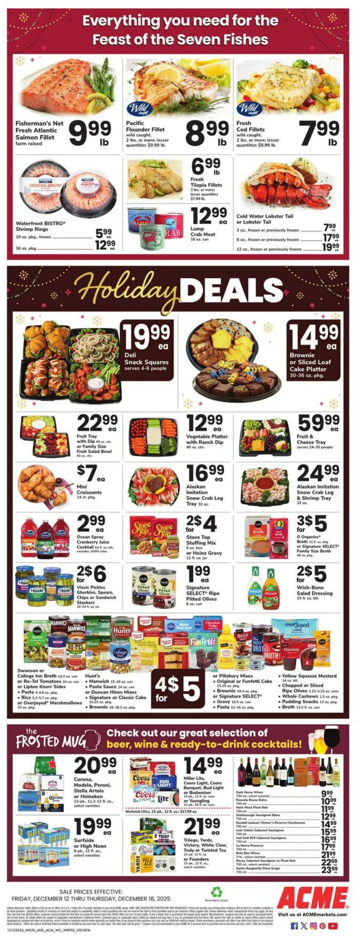 Weekly ad Acme 12/12/2025 - 12/18/2025