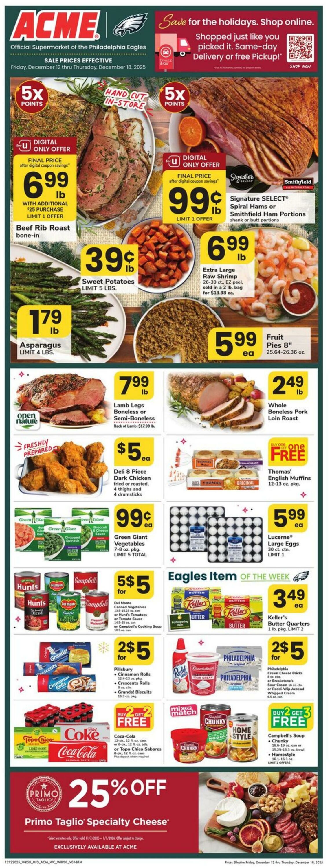 Weekly ad Acme 12/12/2025 - 12/18/2025