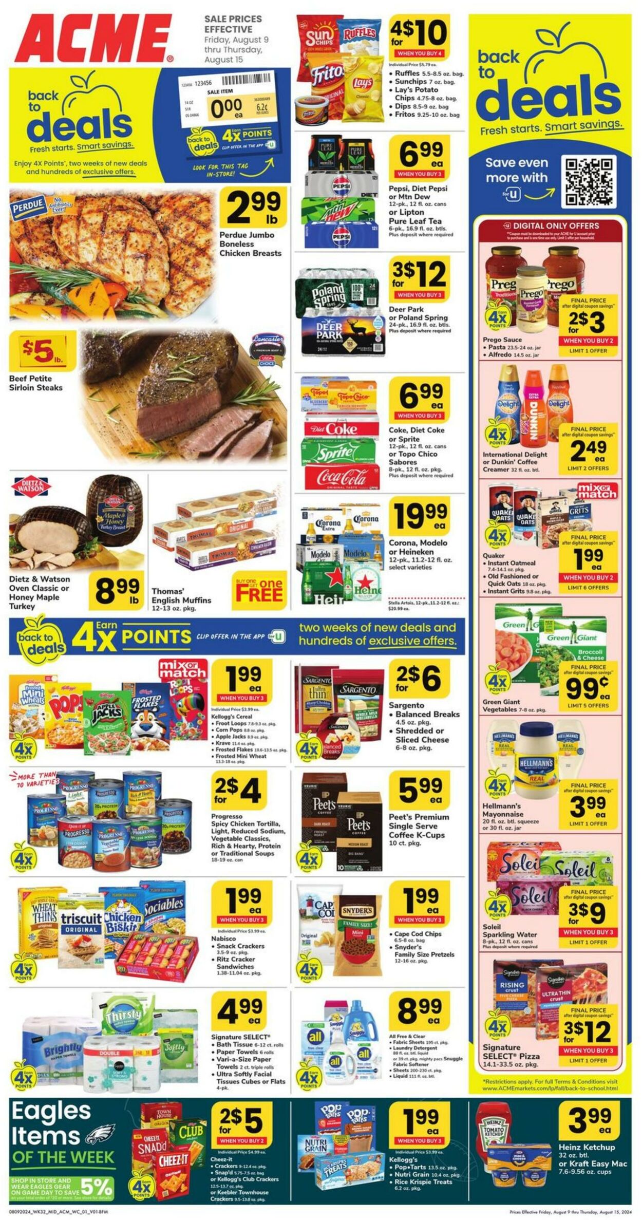 Weekly ad Acme 08/09/2024 - 08/15/2024