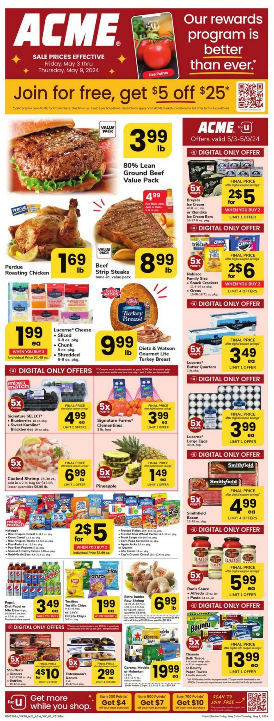 Weekly ad Acme 05/03/2024 - 05/09/2024
