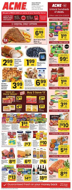 Weekly ad Acme 01/01/2024 - 12/31/2024