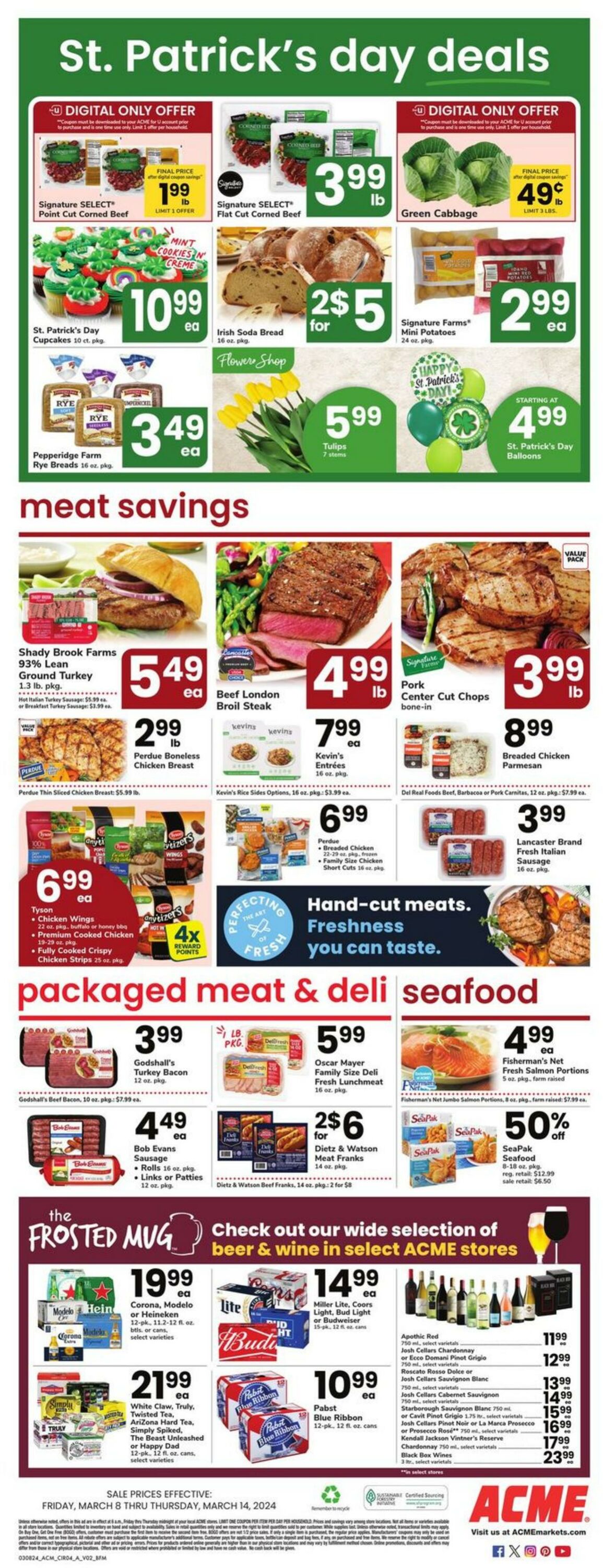 Weekly ad Acme 03/08/2024 - 03/14/2024