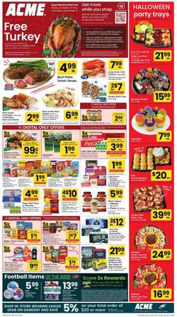 Weekly ad Acme 10/27/2023 - 11/02/2023