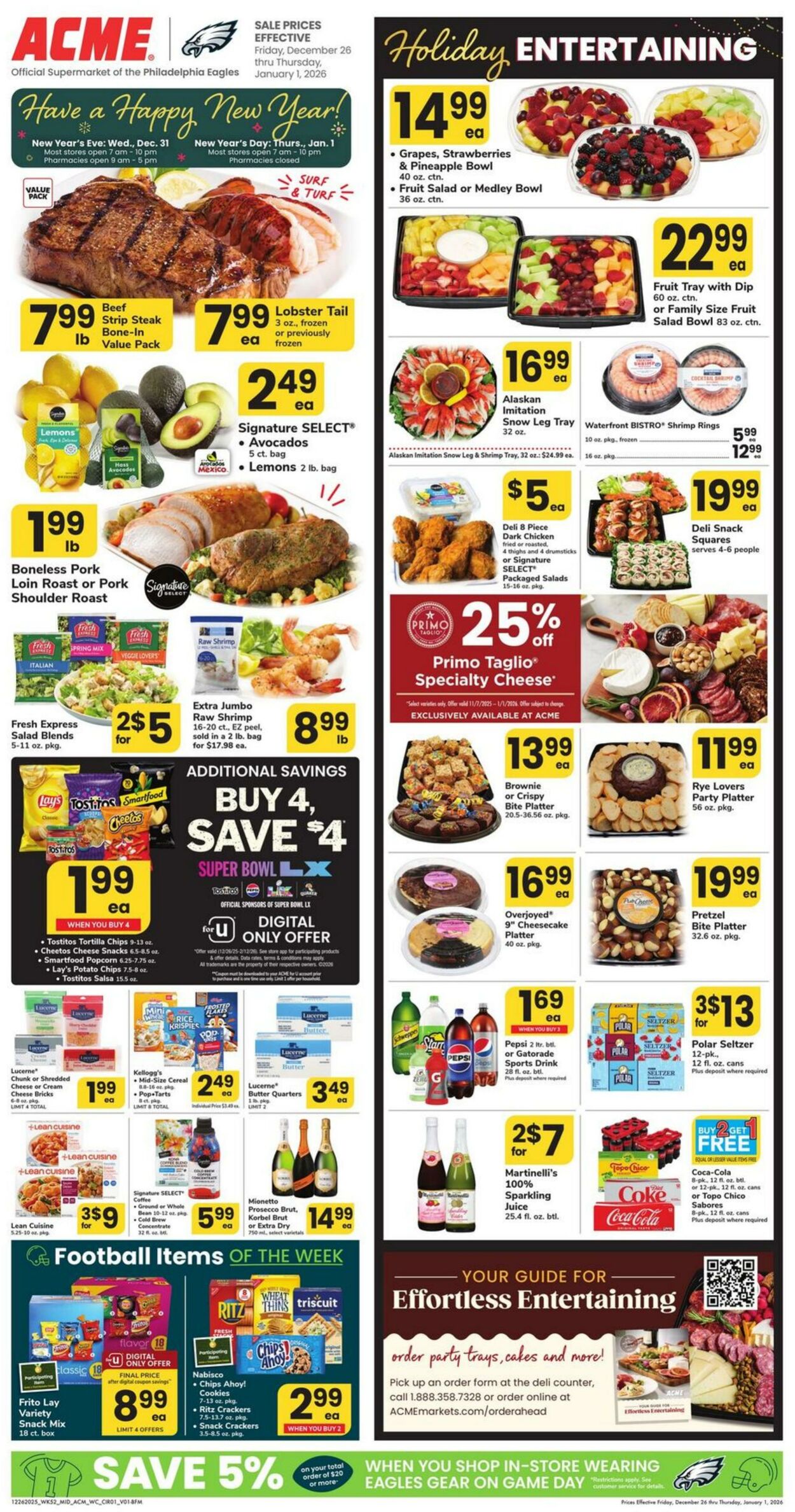 Weekly ad Acme 12/26/2025 - 01/01/2026