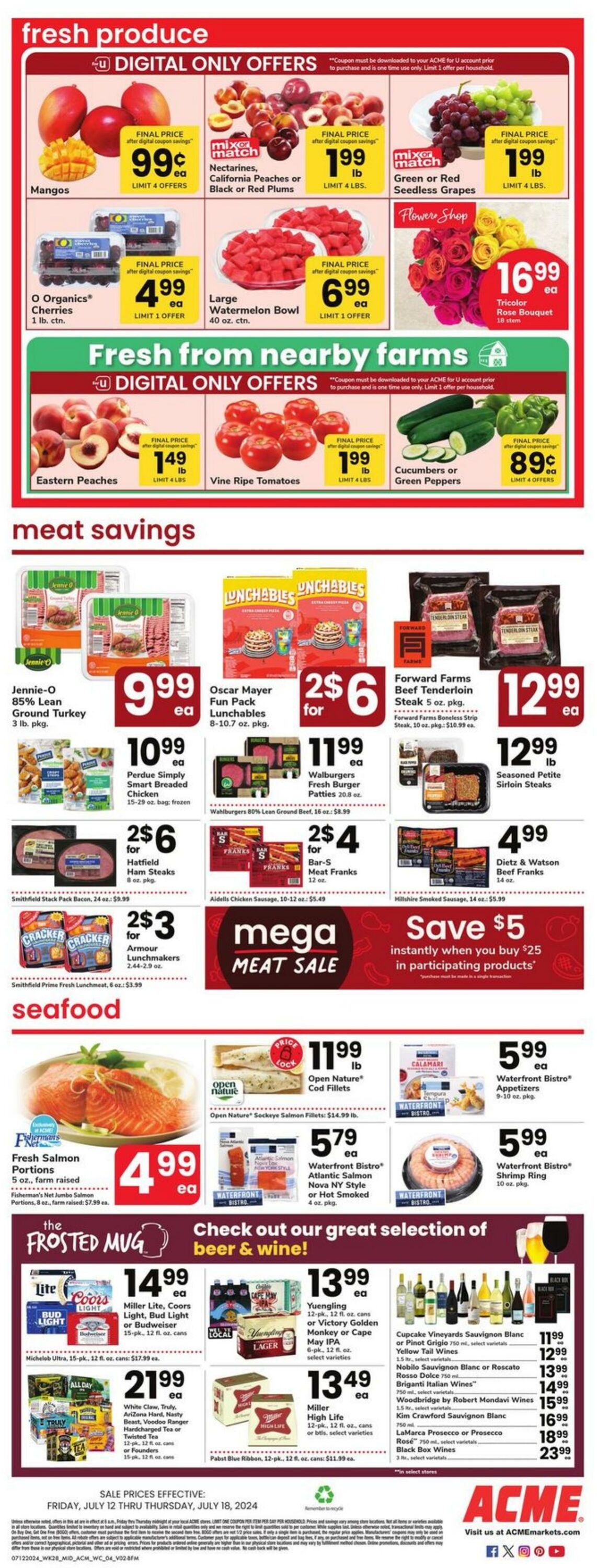 Weekly ad Acme 07/12/2024 - 07/18/2024