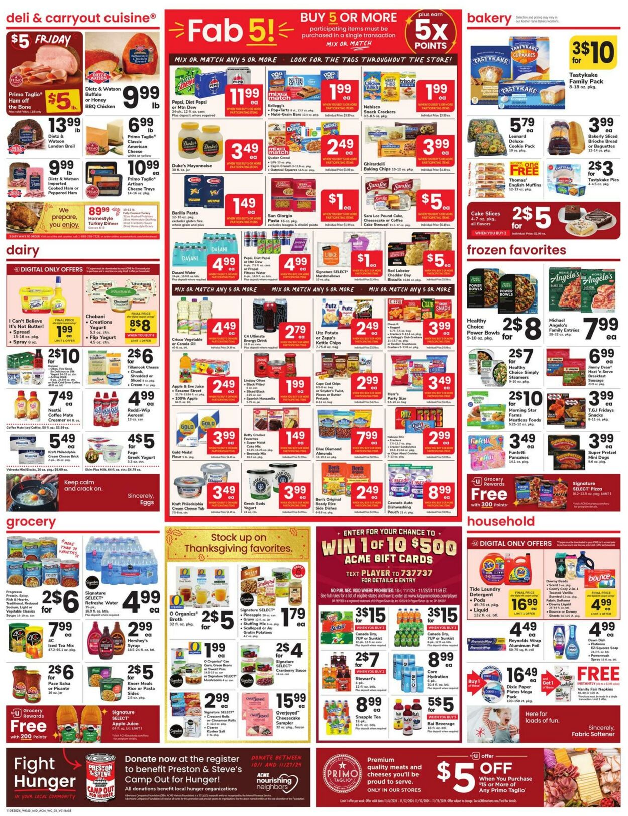 Weekly ad Acme 11/08/2024 - 11/14/2024