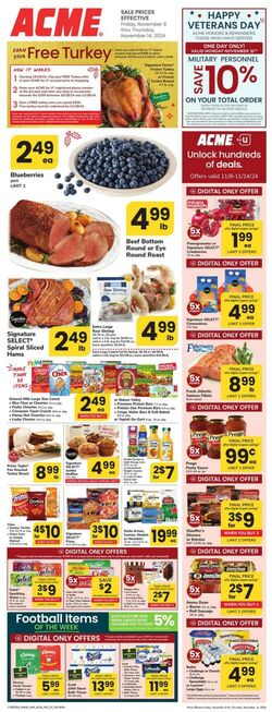 Weekly ad Acme 09/06/2024 - 10/03/2024