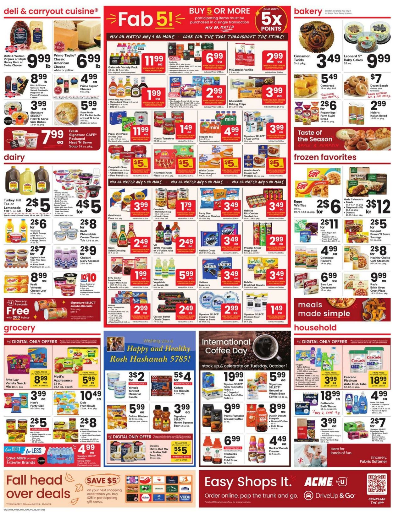 Weekly ad Acme 09/27/2024 - 10/03/2024