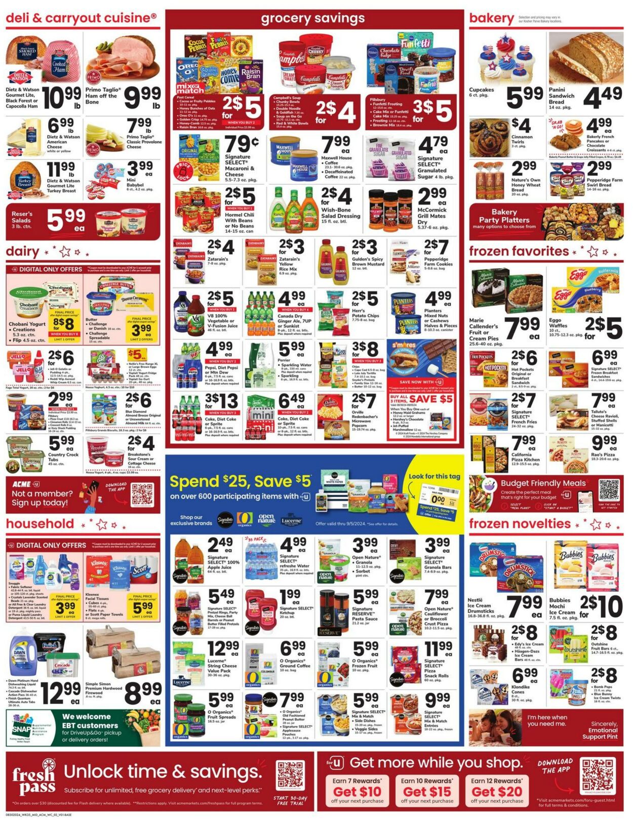 Weekly ad Acme 08/30/2024 - 09/05/2024