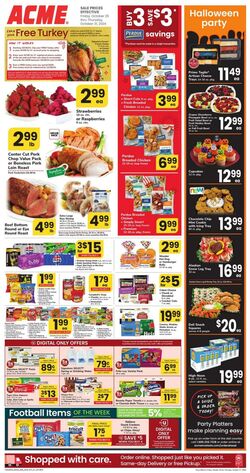 Weekly ad Acme 10/04/2024 - 10/31/2024