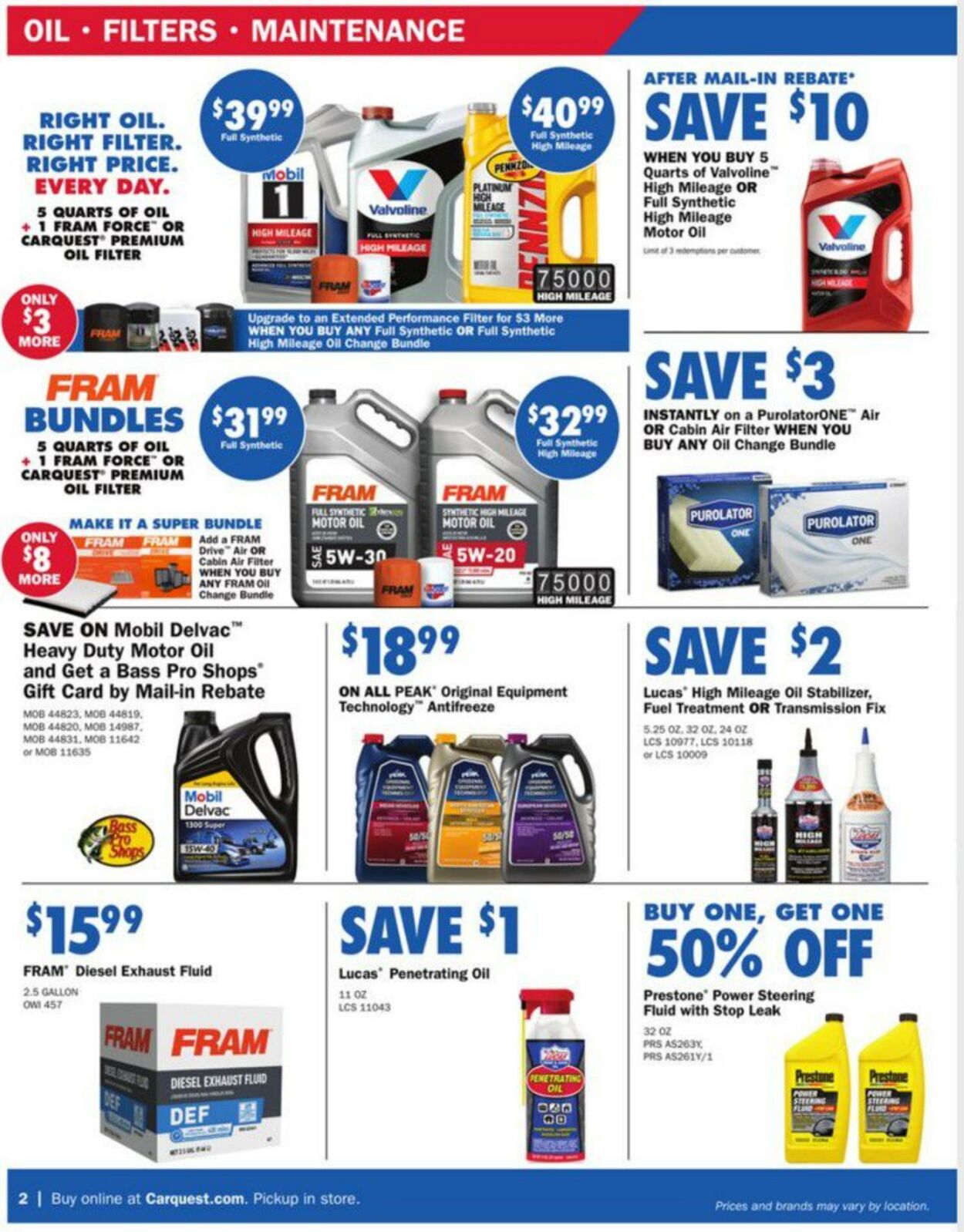 Weekly ad CarQuest 03/30/2023 - 05/24/2023