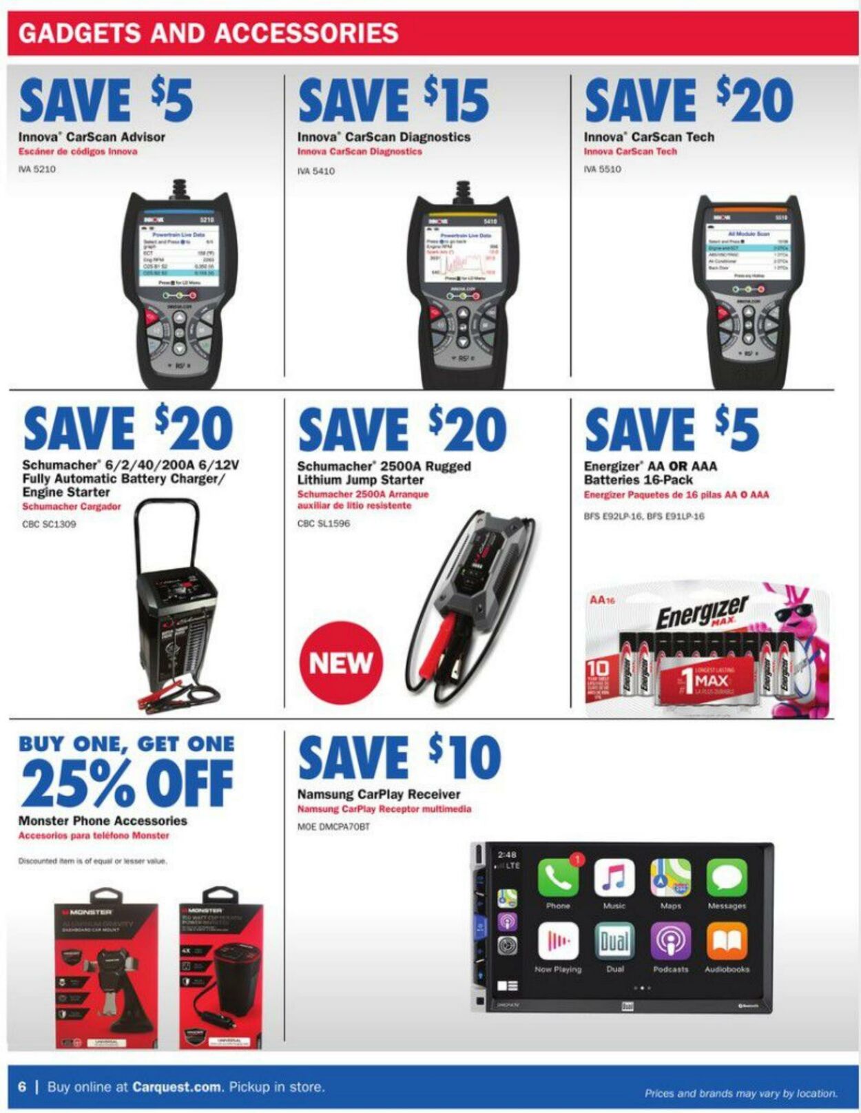 Weekly ad CarQuest 11/10/2022 - 02/15/2023