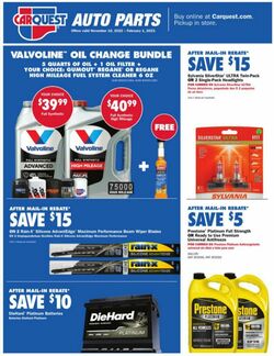 Weekly ad Advance Auto Parts 11/10/2022-02/15/2023