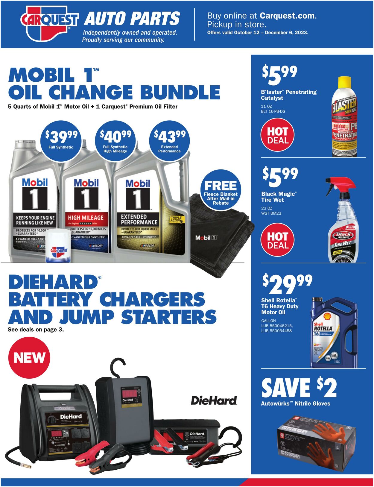 Weekly ad CarQuest 11/12/2024 - 12/06/2024