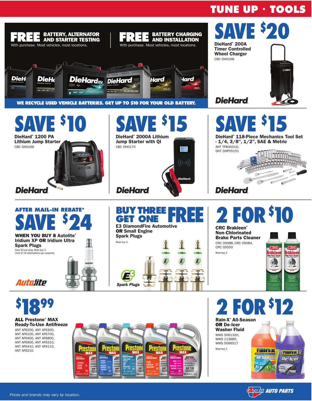 Weekly ad CarQuest 10/12/2023 - 12/06/2023