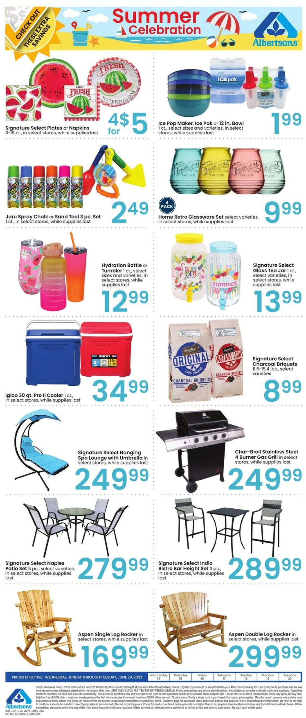 Weekly ad Albertsons 06/14/2023 - 06/20/2023