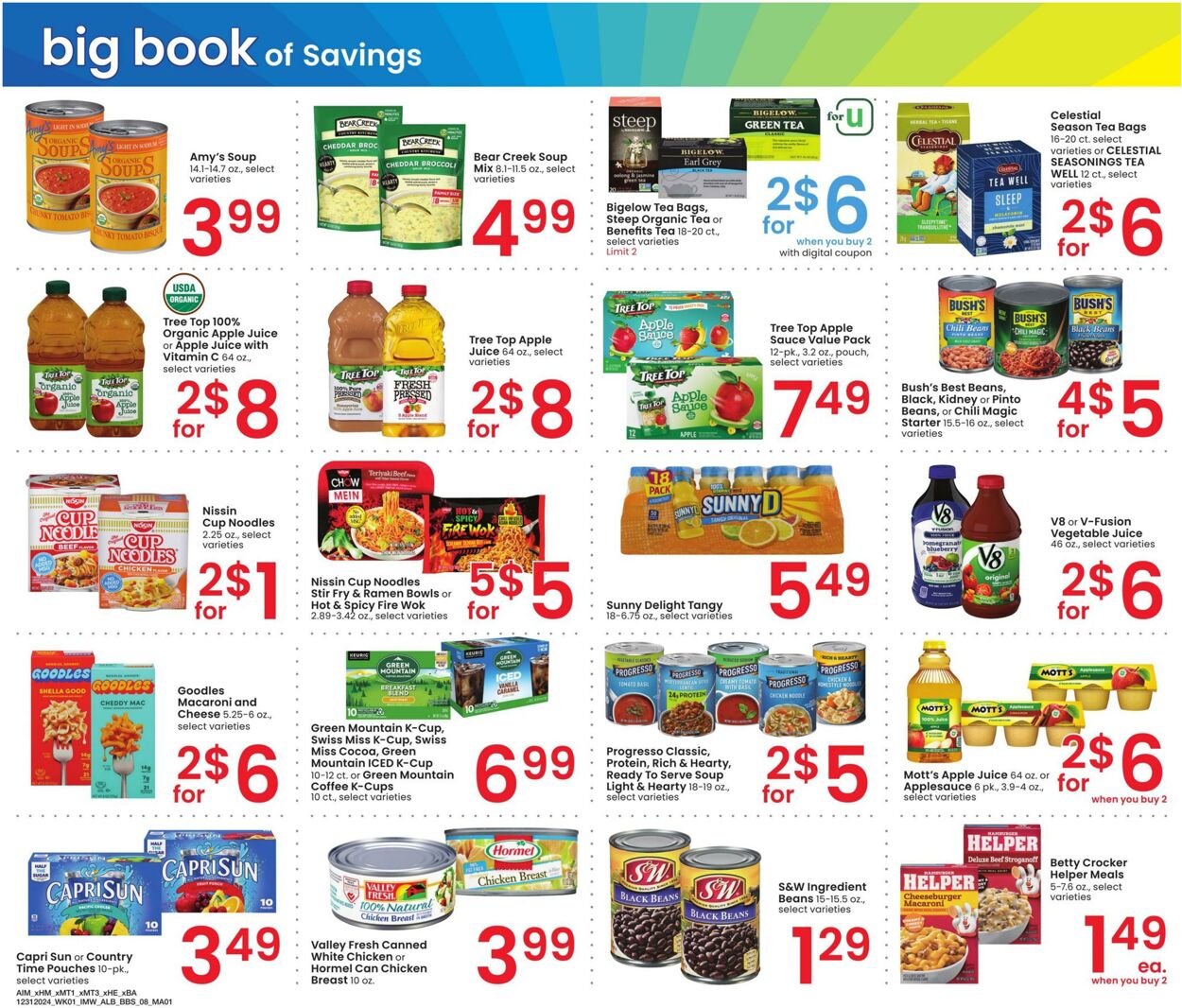 Weekly ad Albertsons 12/31/2024 - 01/27/2025