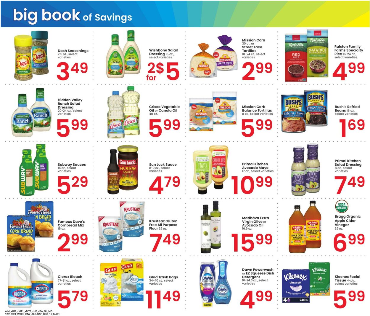 Weekly ad Albertsons 12/31/2024 - 01/27/2025