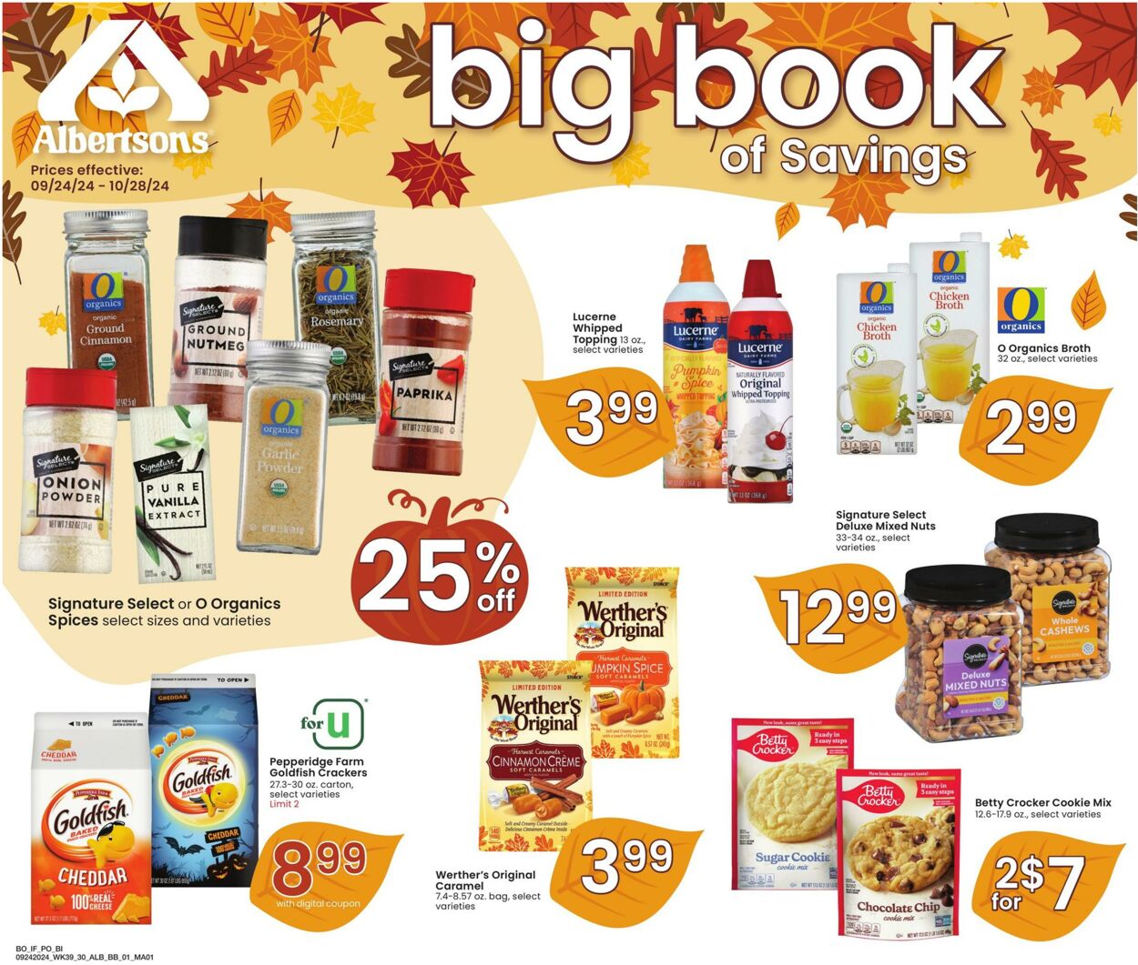 Weekly ad Albertsons 09/24/2024 - 10/24/2024