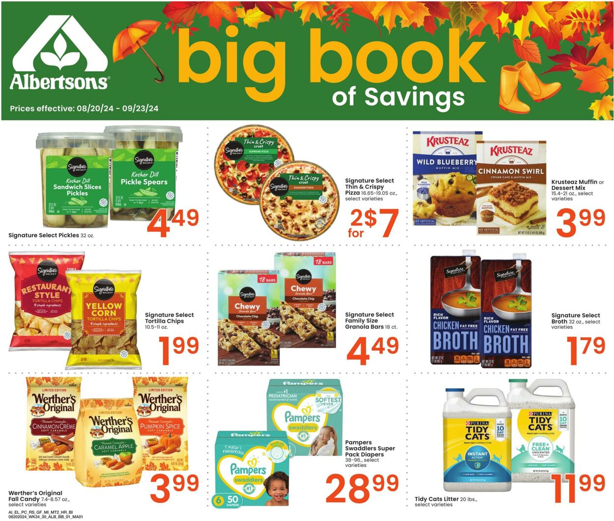 Weekly ad Albertsons 08/20/2024 - 09/23/2024