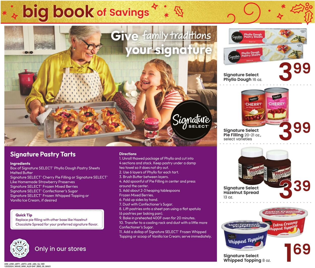 Weekly ad Albertsons 12/03/2024 - 12/30/2024