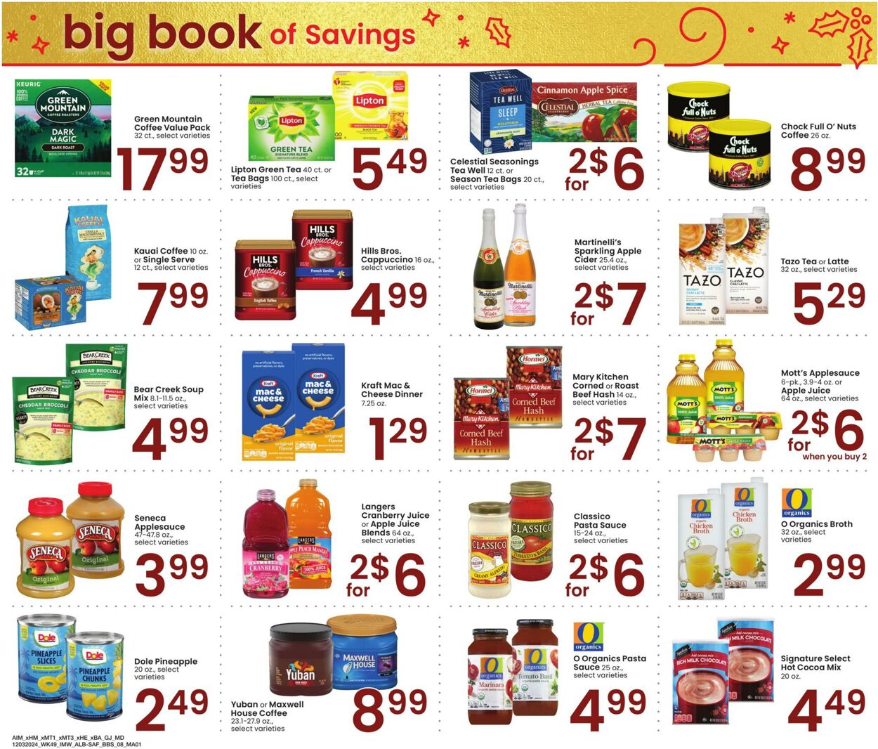 Weekly ad Albertsons 12/03/2024 - 12/30/2024