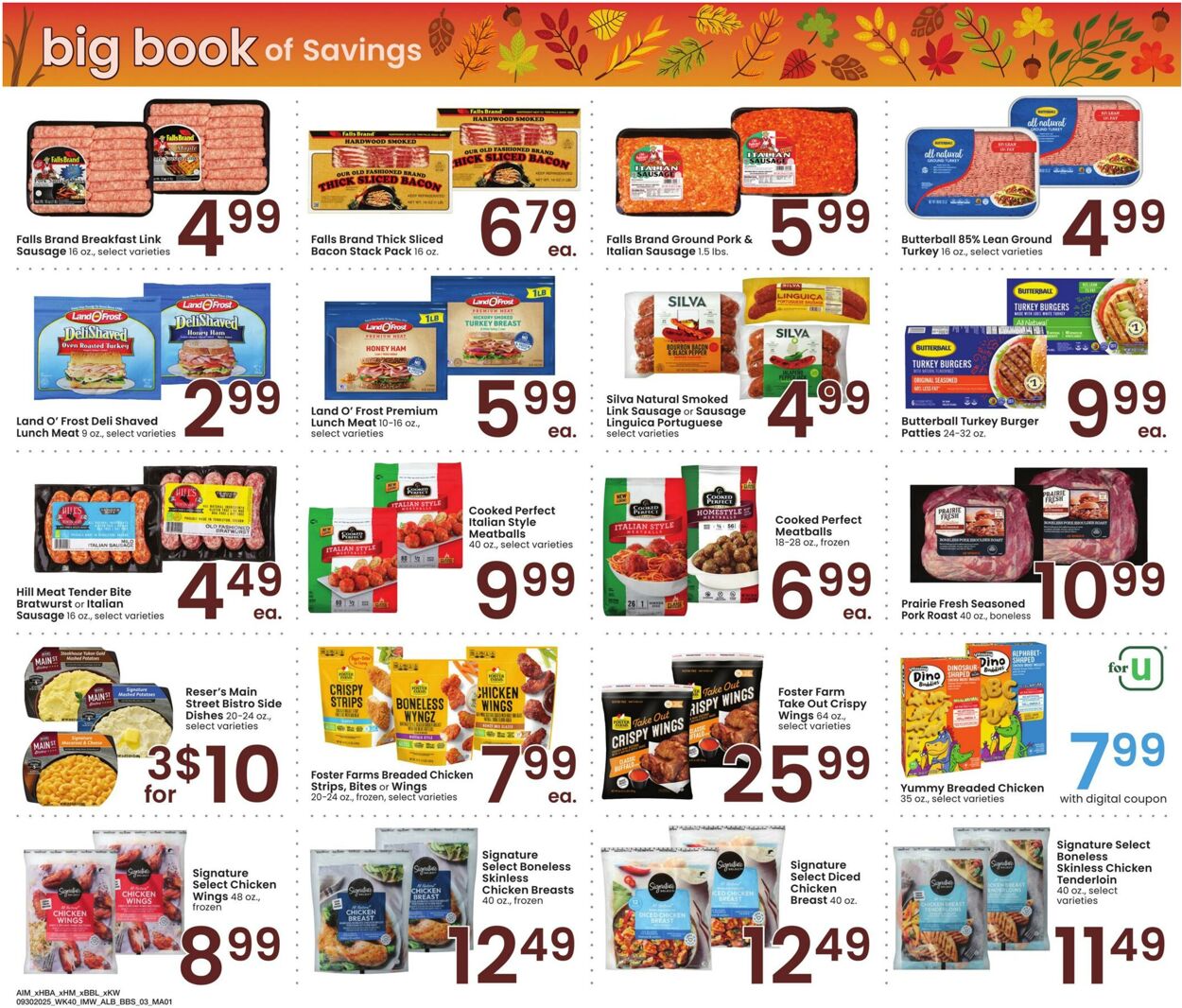 Weekly ad Albertsons 09/30/2025 - 10/27/2025