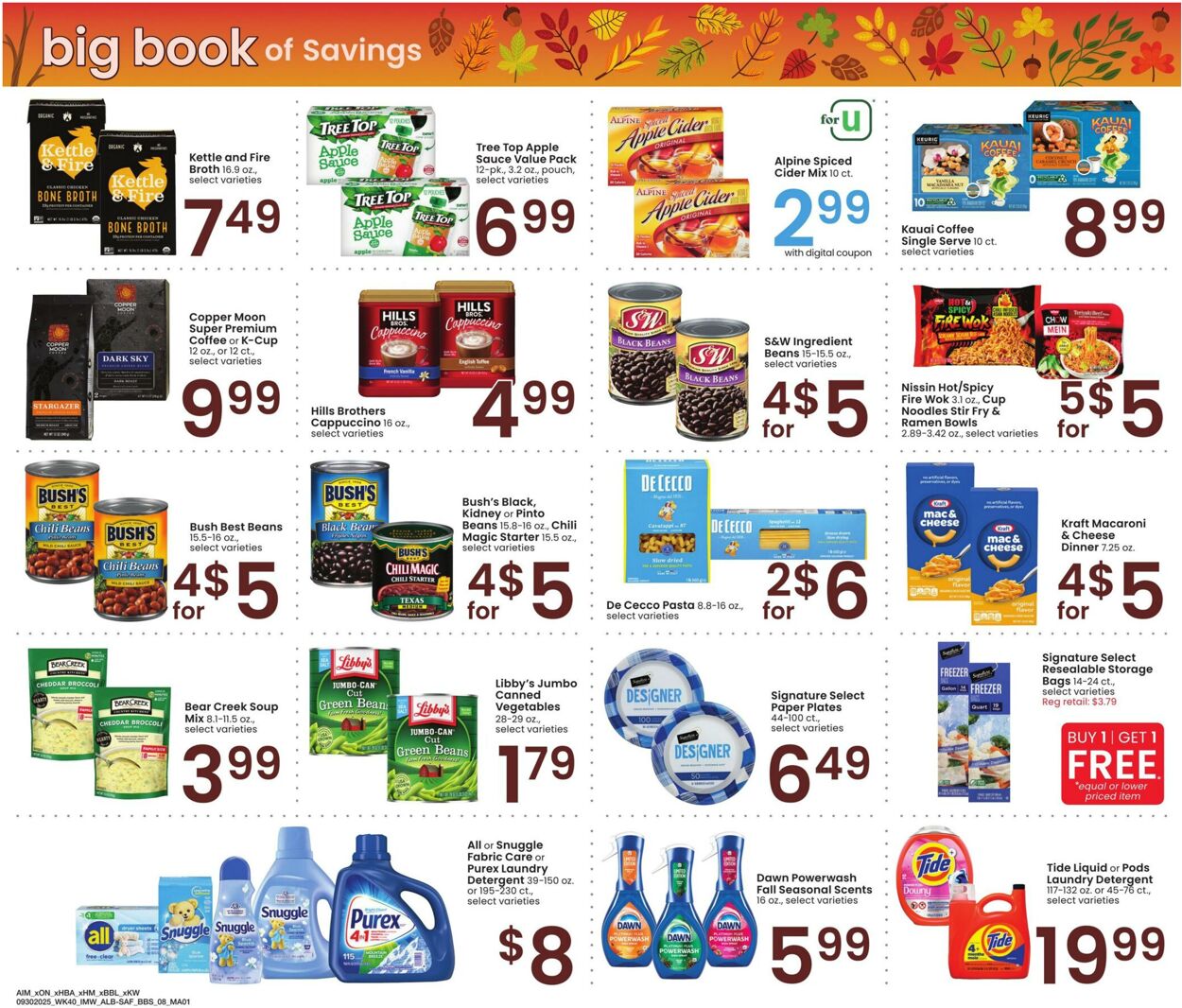 Weekly ad Albertsons 09/30/2025 - 10/27/2025