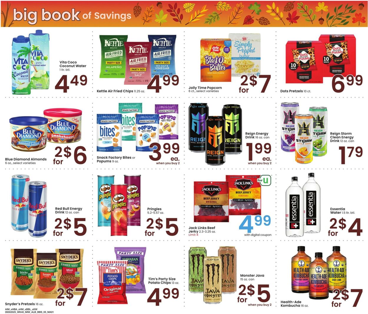 Weekly ad Albertsons 09/30/2025 - 10/27/2025